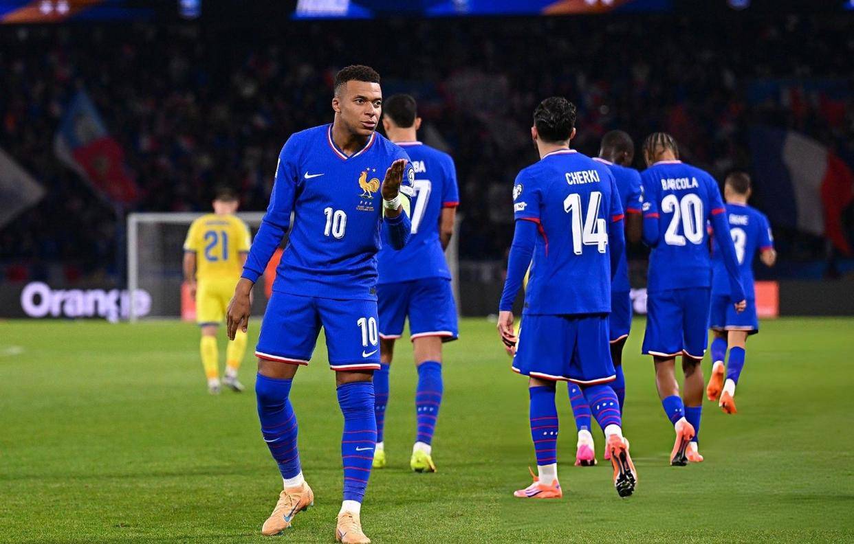 韩国鏖战乌克兰，姆巴佩扛起全队